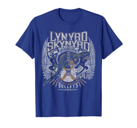 Lynyrd Skynyrd Croc Rock Bullet Tread On Me Country Southern T-Shirt