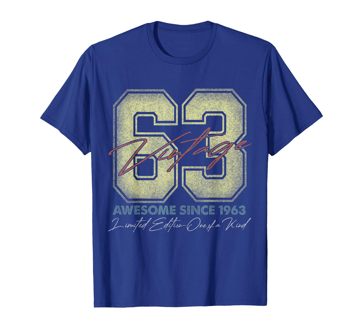 63 Year Old Gifts Vintage 1963 Limited Edition 63rd Birthday T-Shirt