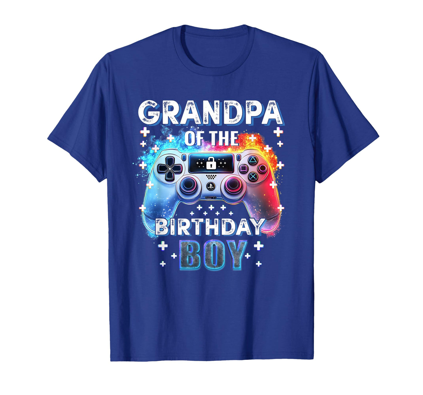 Grandpa of the Birthday Boy Video Gamer Birthday T-Shirt