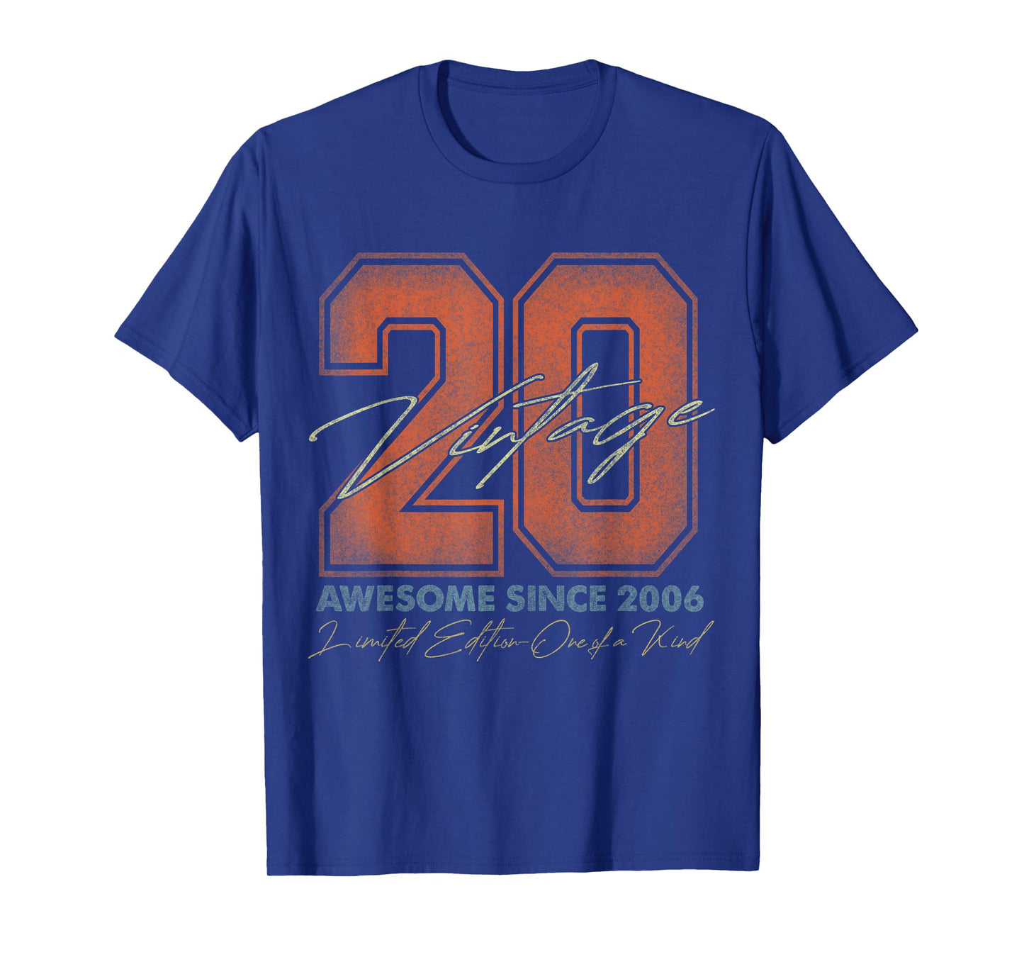 20 Year Old Gifts Vintage 2006 Limited Edition 20th Birthday T-Shirt
