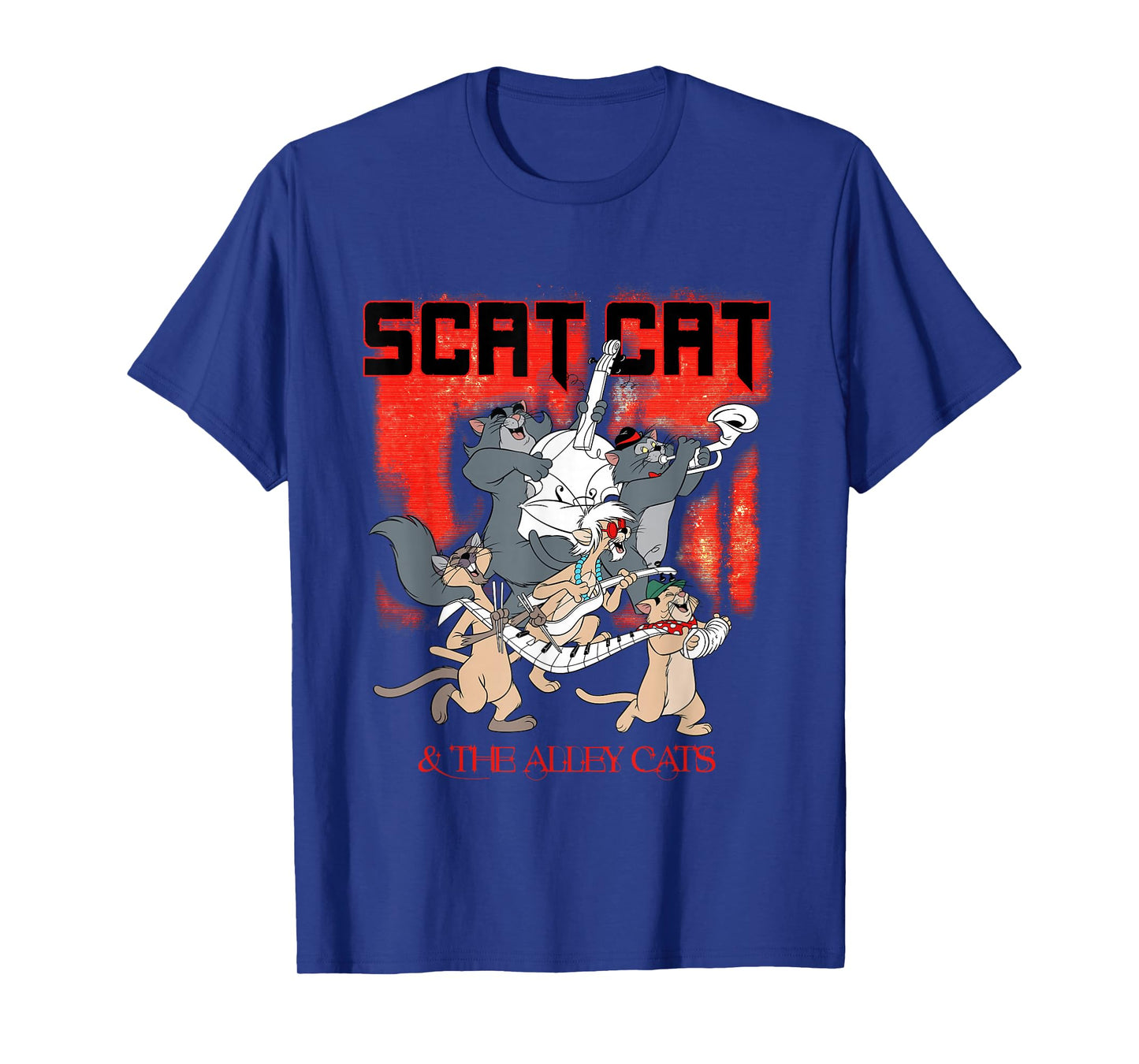 Disney The Aristocats Scat Cat And The Alley Cats T-Shirt