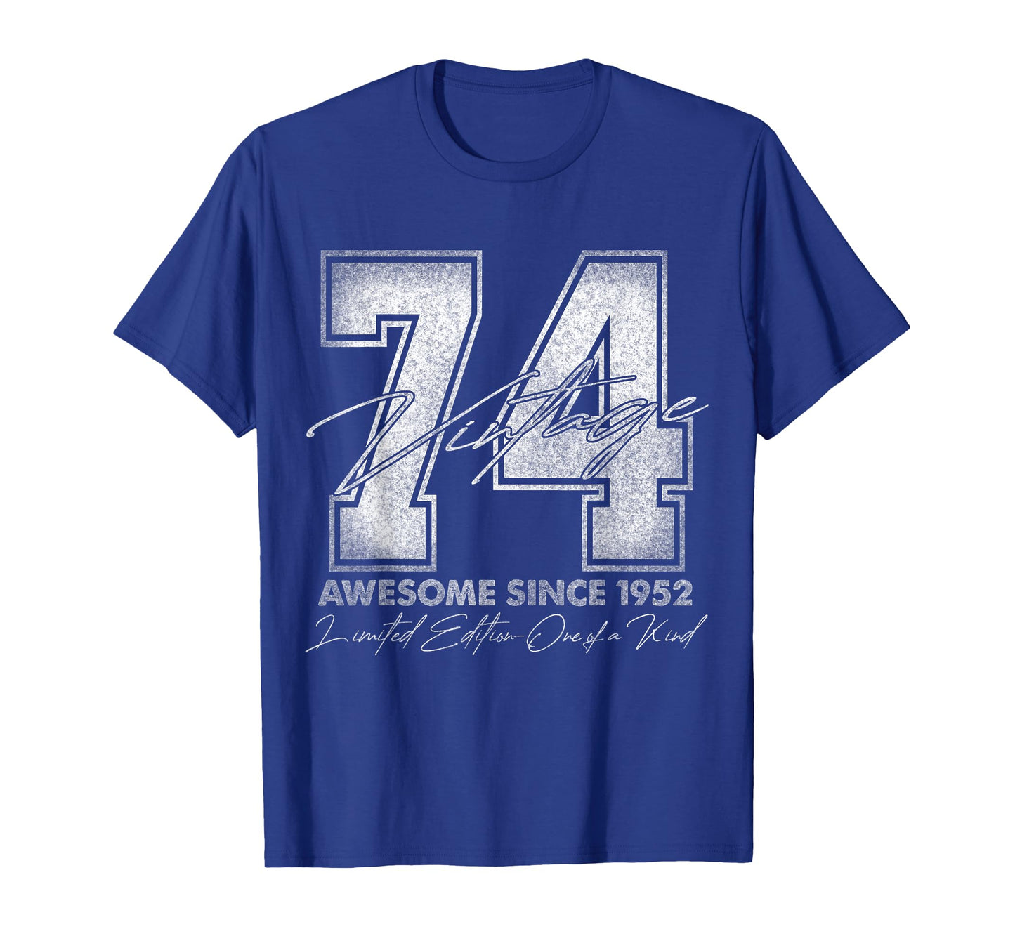 74 Year Old Gifts Vintage 1952 Limited Edition 74th Birthday T-Shirt