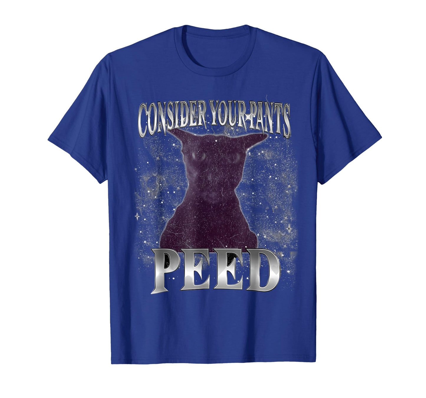 Funny Humor Consider Your Pants Peed Silly Cat Meme Saying T-Shirt