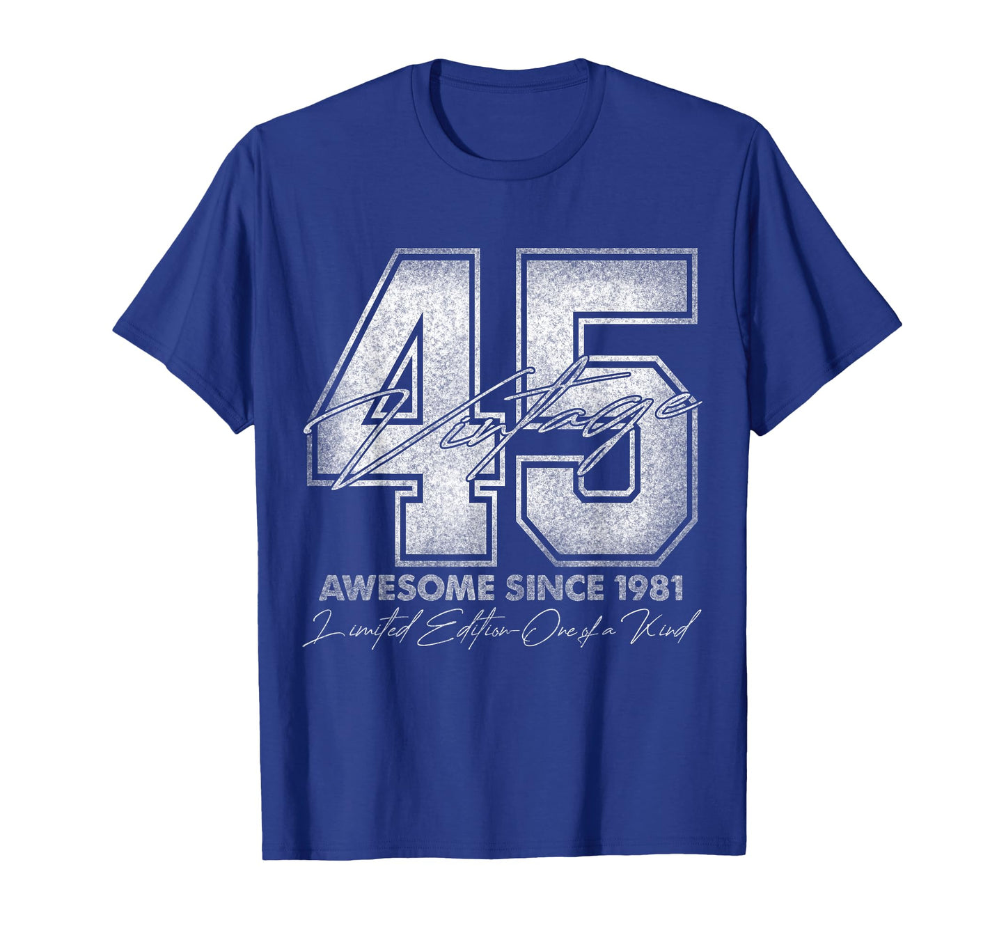 45 Year Old Gifts Vintage 1981 Limited Edition 45th Birthday T-Shirt