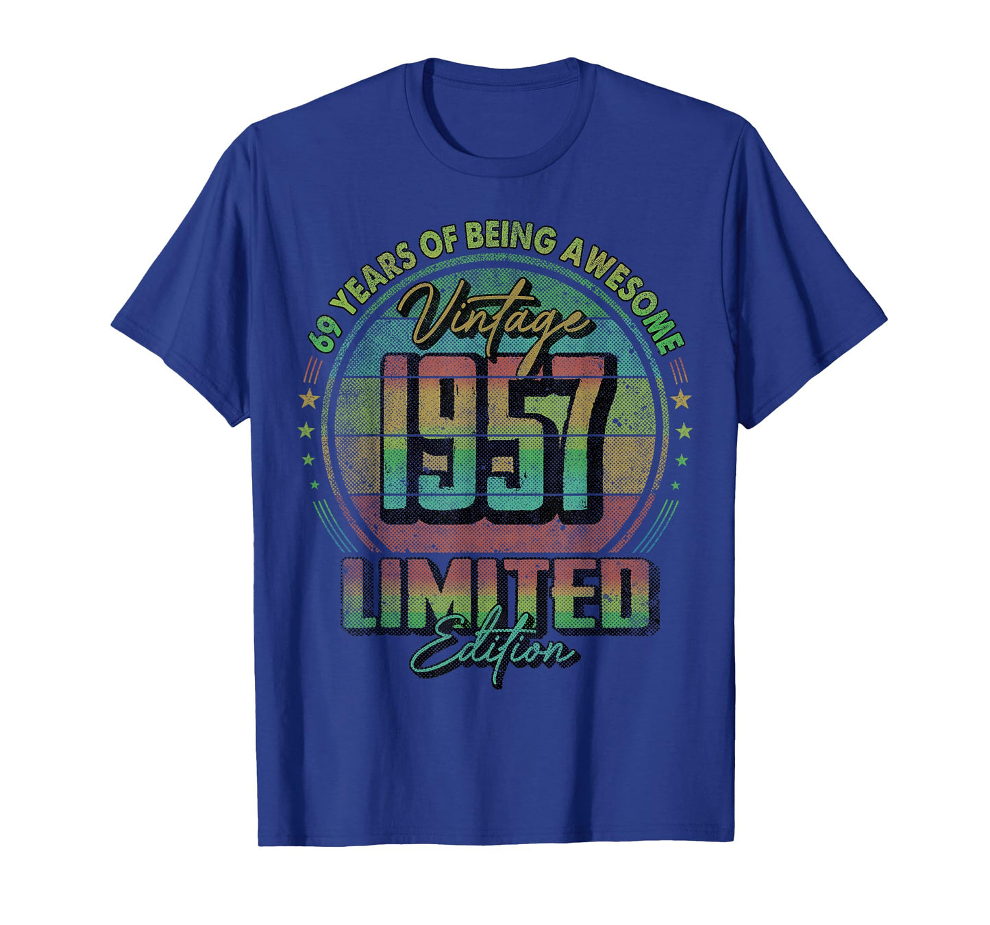 Vintage 1957 Limited Edition Shirt 69 Year Old 69th Birthday T-Shirt