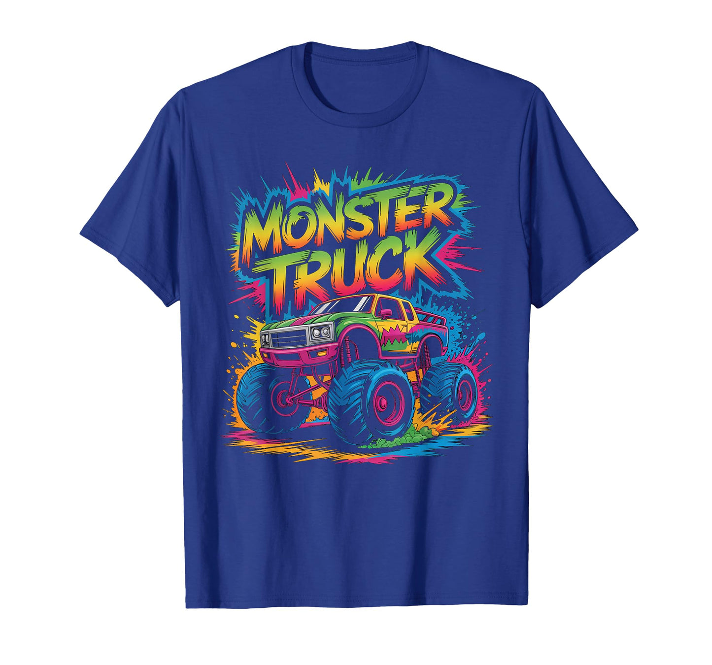 Monster Truck Birthday Party for Toddlers Youth & Adults T-Shirt