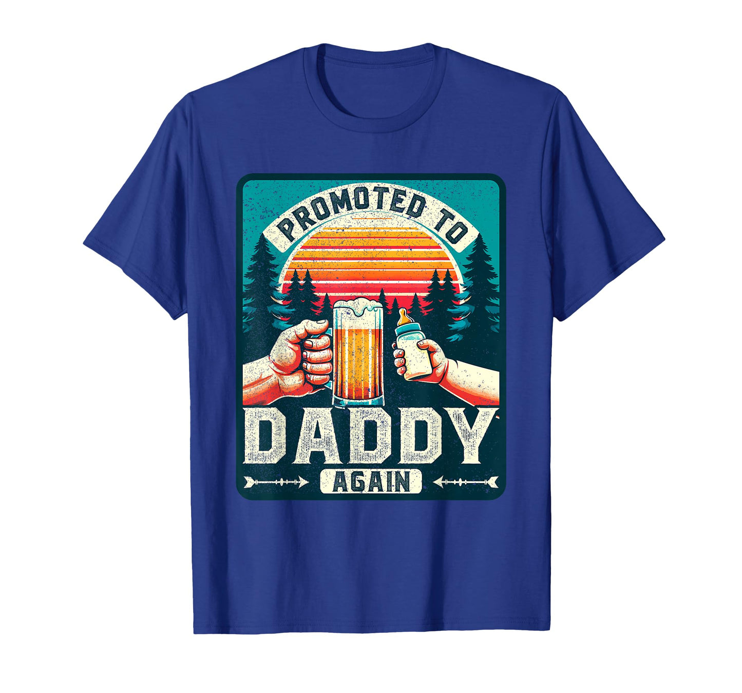 Promoted to Daddy Again, Soon to Be New Future Dad to Be T-Shirt