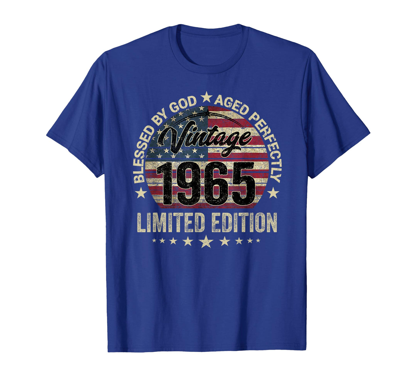 60 Years Old Limited Edition Born 1965 Vintage 60th birthday T-Shirt