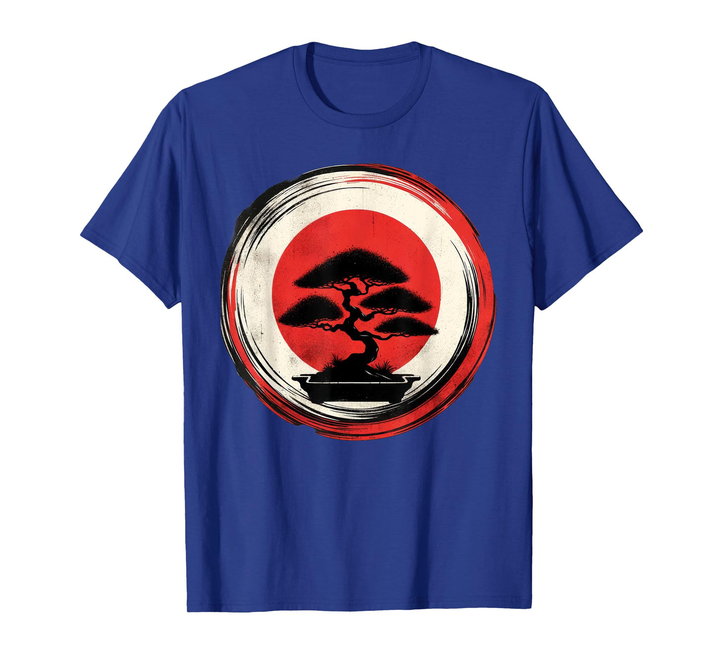 Japanese Bonsai Tree Zen Enso Circle T-Shirt
