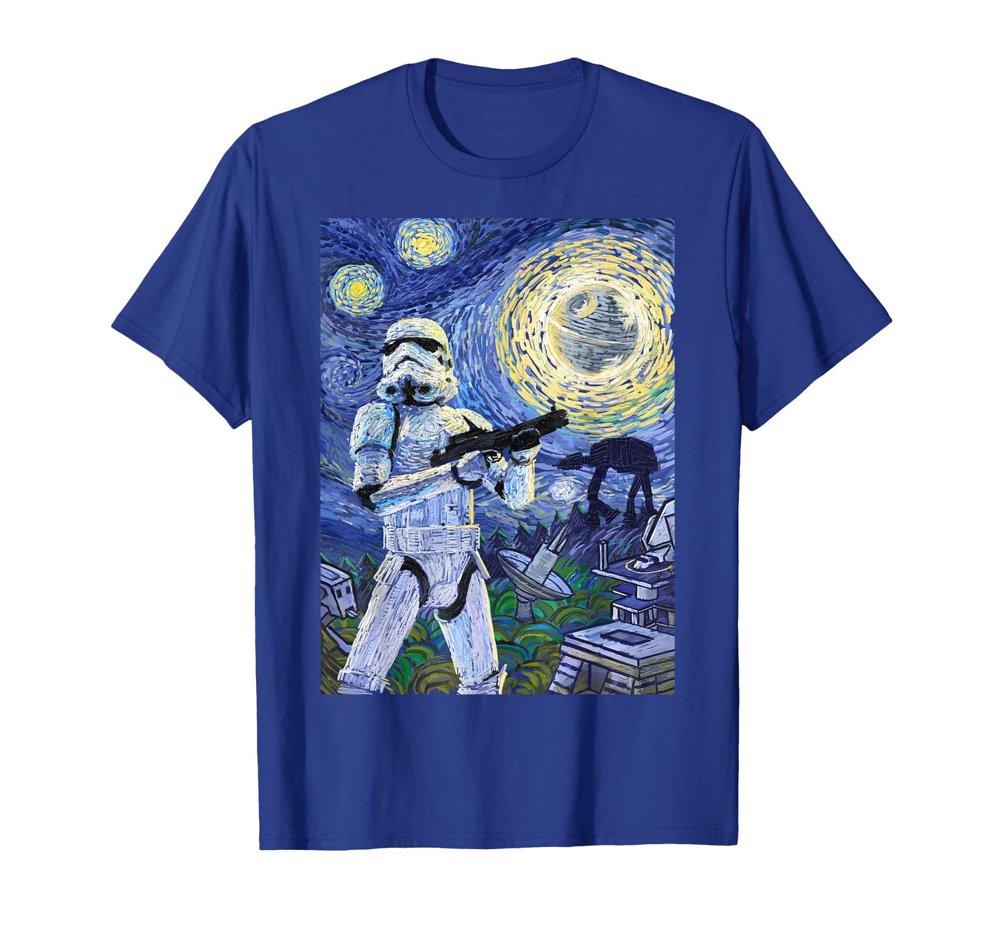 Star Wars Stormtrooper Starry Night Graphic T-Shirt C1 T-Shirt