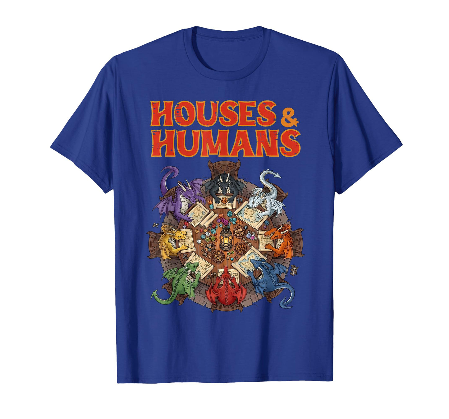 Funny Houses and Humans Parody Gamer Gift for Men Boys Kids T-Shirt