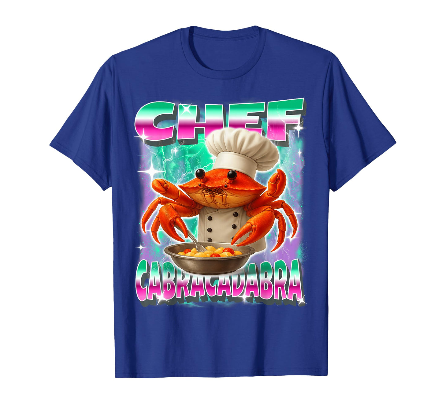 Italian-Brainrot Chef-Cabracadabra Crab Cooking Gen Z Meme T-Shirt