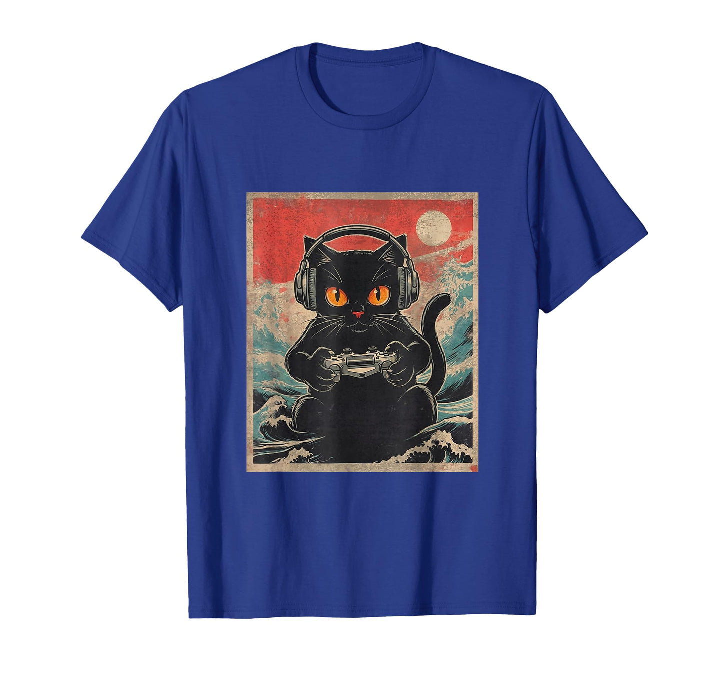 Cute Anime Gamer Kawaii Cat Japanese Gaming Gift Boys Teen T-Shirt