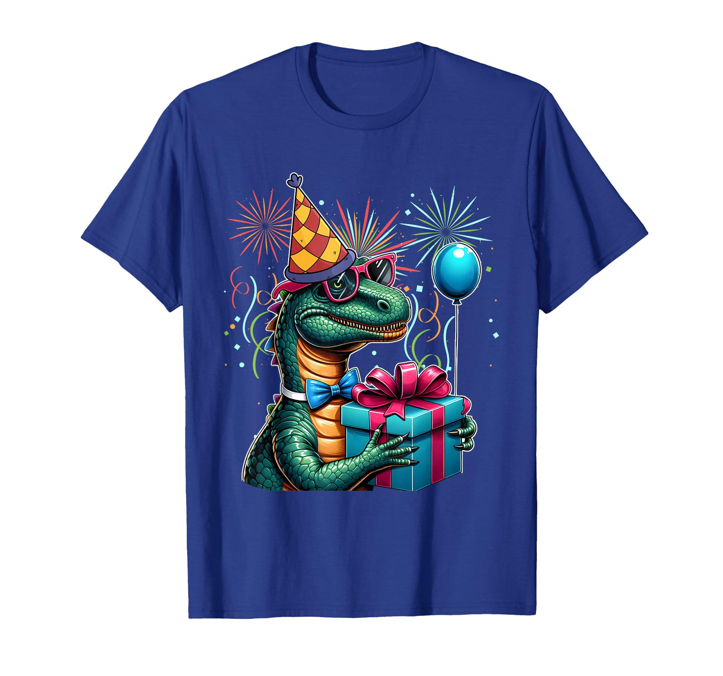 Adult Dinosaur Birthday T Rex Party For Kids Adult Birthday T-Shirt
