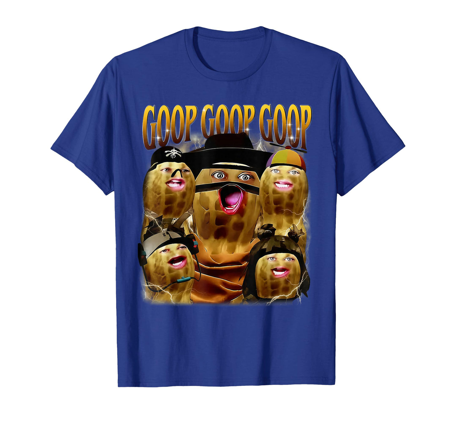 Funny Goop Goop Goop Cute Peanut Boys Girls T-Shirt