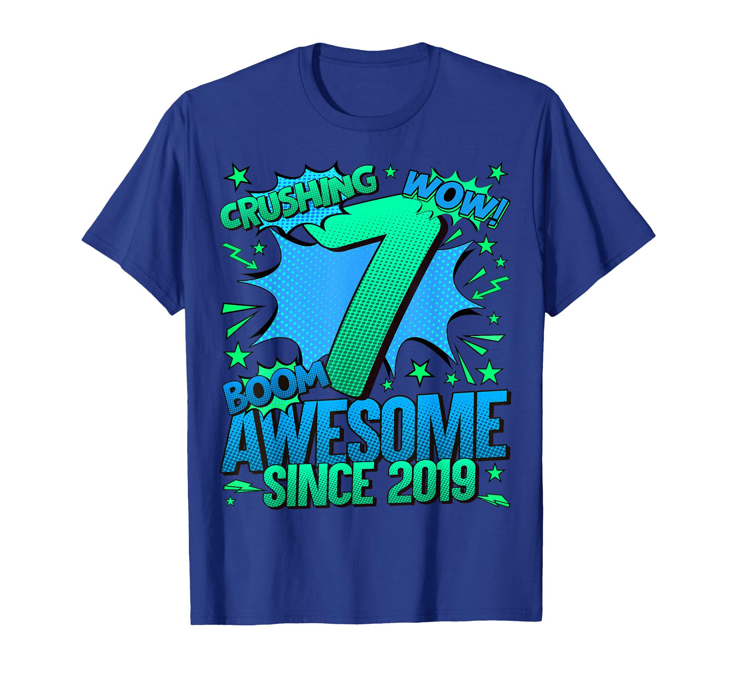 7 Year Old Gifts for Boys 7th Birthday Boy 7 Year Old Boy T-Shirt