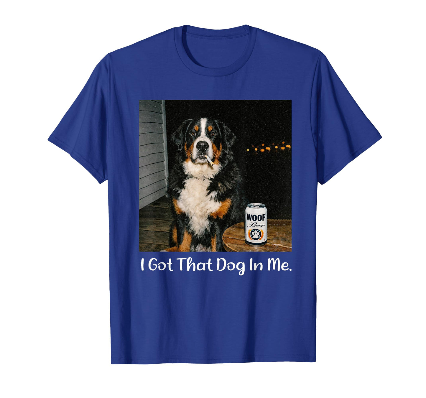 I Got That Dog in Me Funny Bernese Mountain Dog Meme Tee T-Shirt