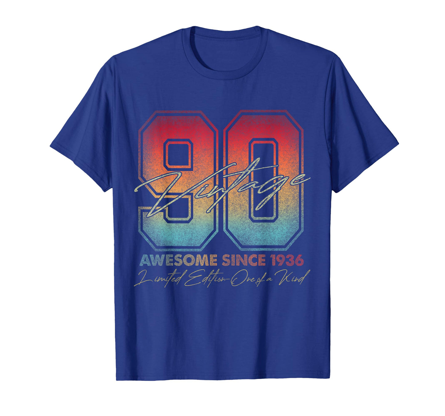 90 Year Old Gifts Vintage 1936 Limited Edition 90th Birthday T-Shirt