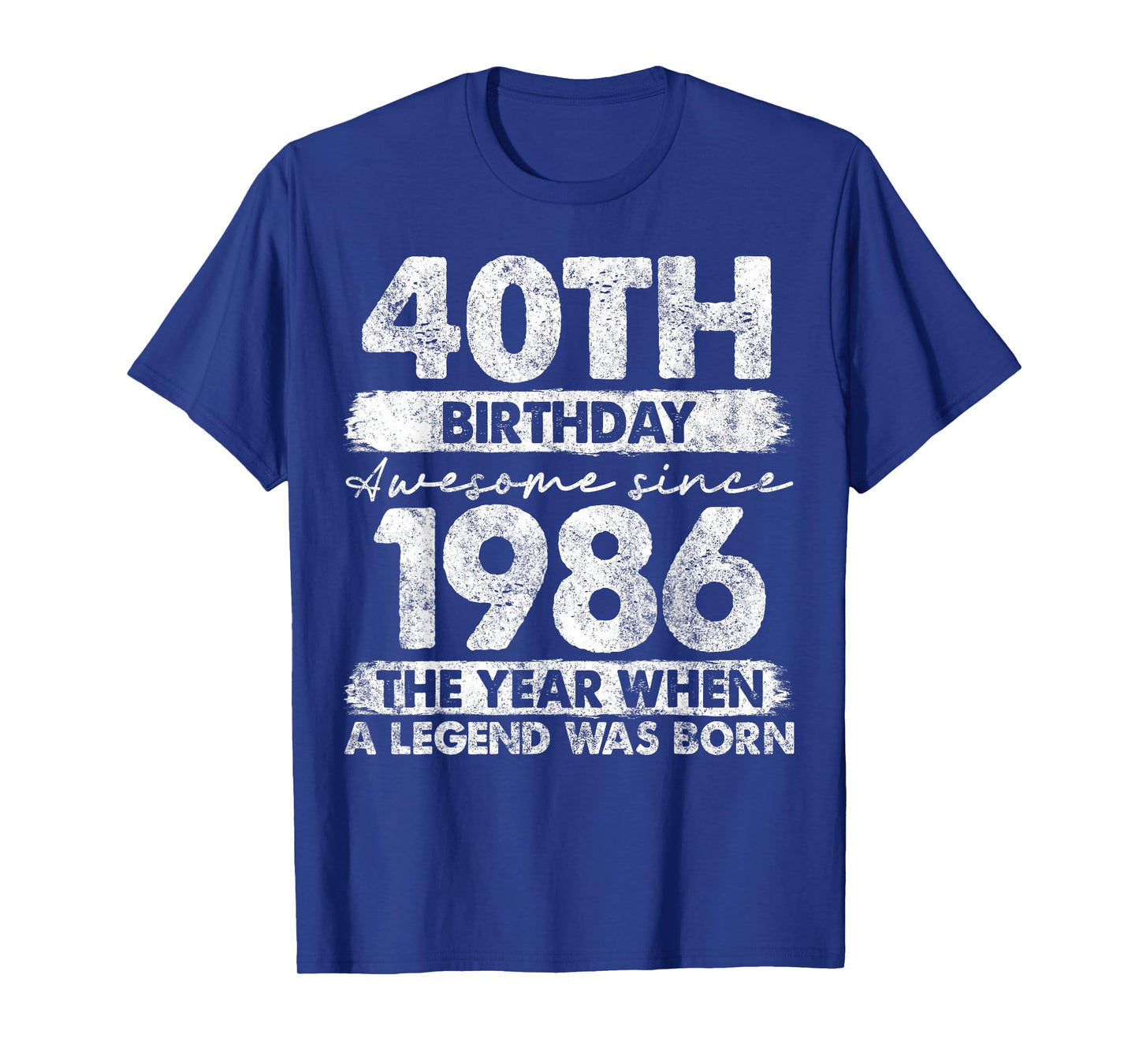 40 Year Old Gifts Vintage 1986 Limited Edition 40th Birthday T-Shirt