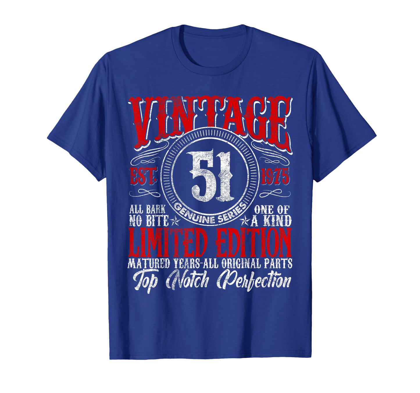 51 Year Old Gifts Vintage 1975 Limited Edition 51st Birthday T-Shirt