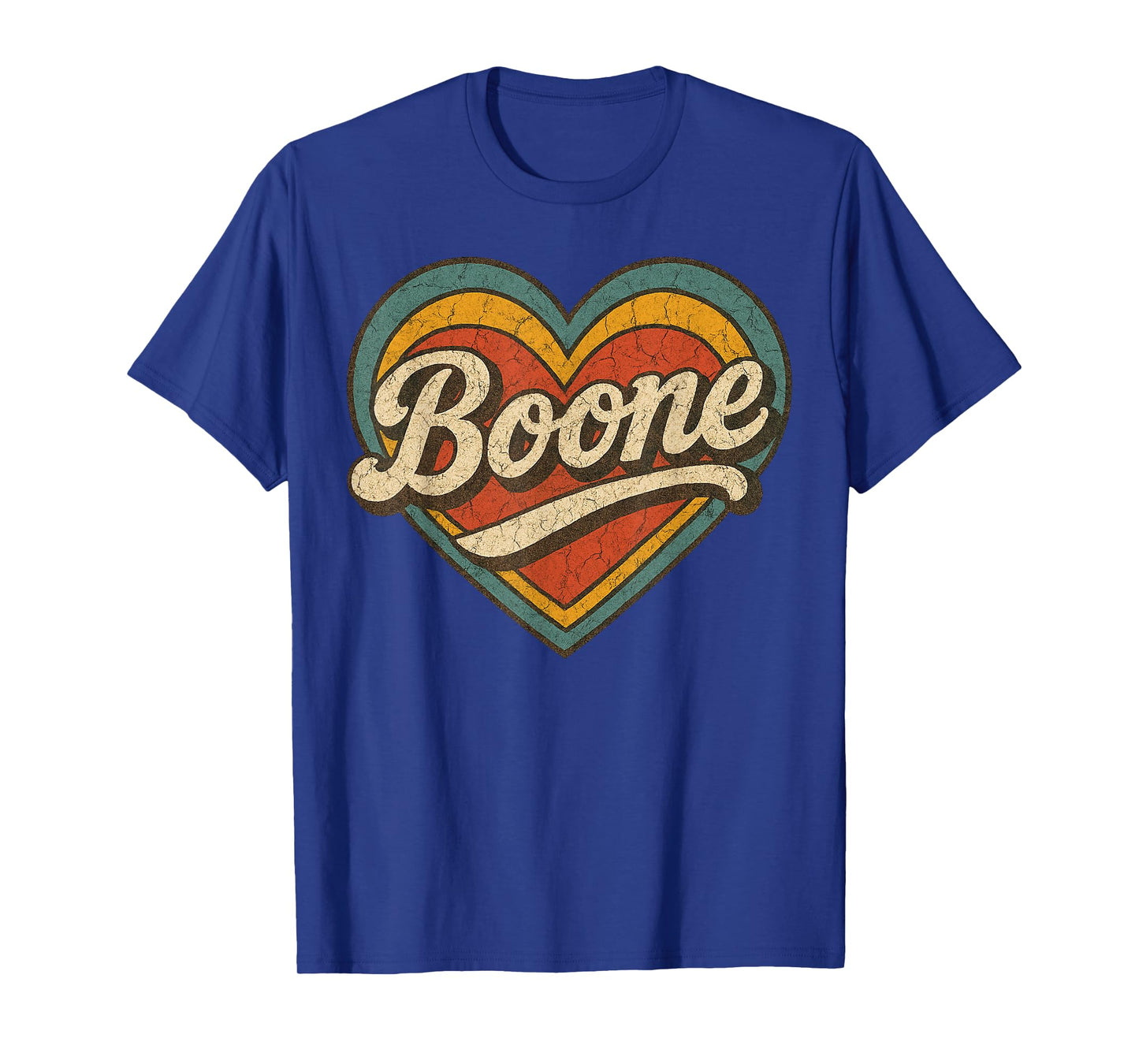 Boone Heart Men Women Kid Vintage T-Shirt