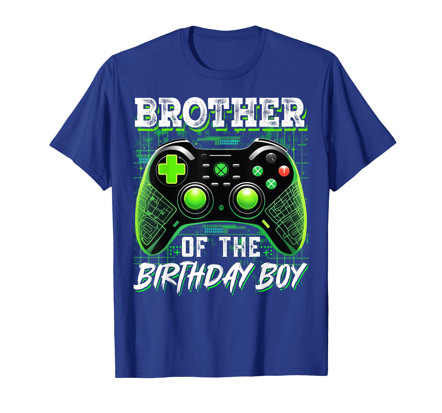 Brother Of The Birthday Boy Matching Video Gamer Birthday T-Shirt