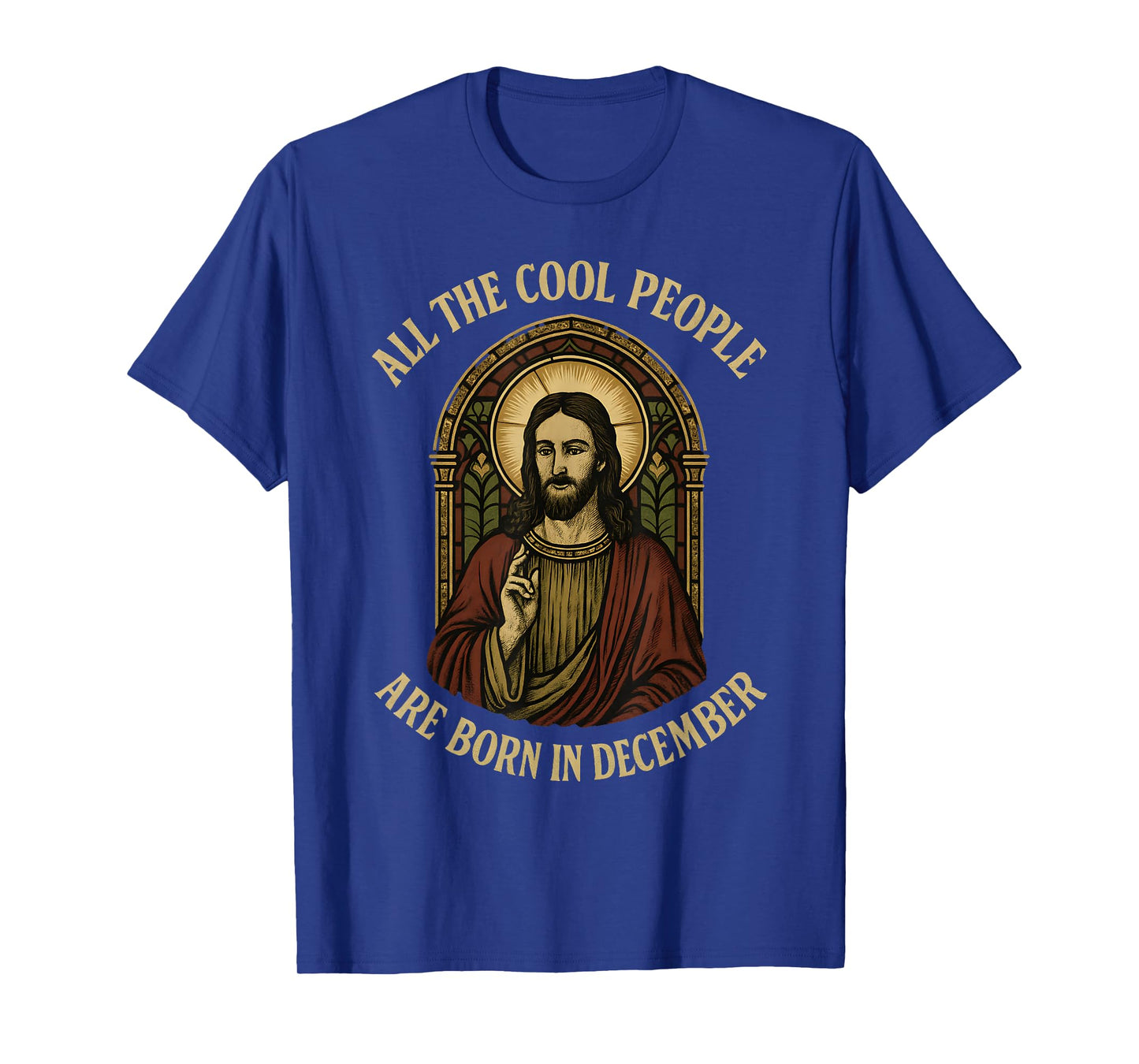 All Cool People are Born in December Birthday Christian T-Shirt