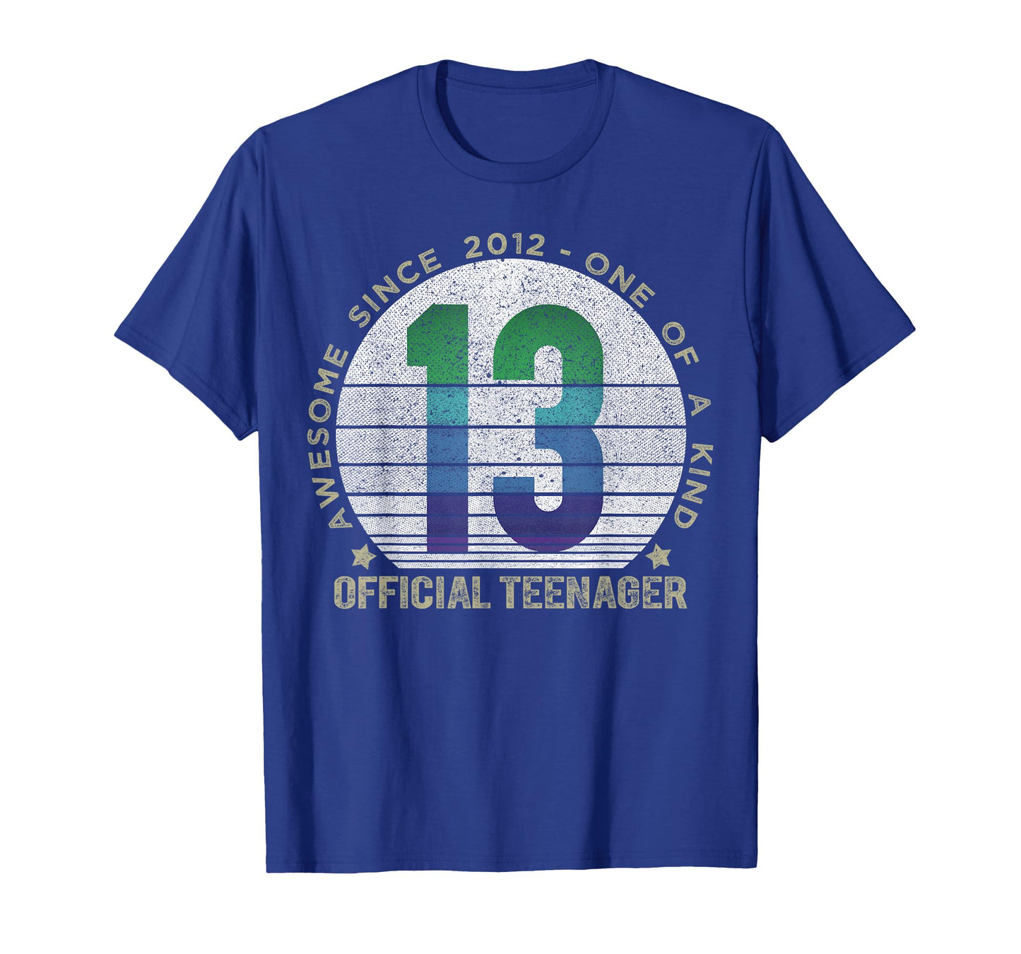Official Teenager 13 Year Old Gifts Vintage 13th Birthday T-Shirt