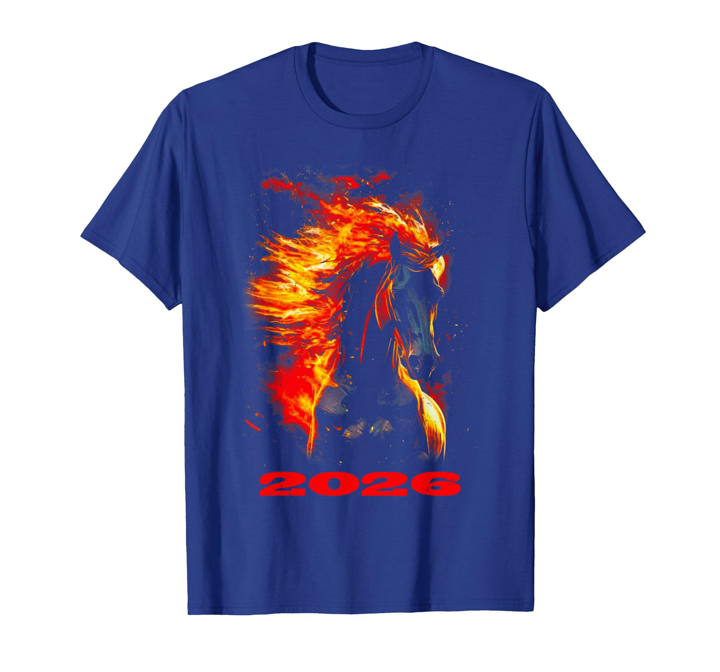 Fire Horse 2026 Year of The Horse Chinese New Year T-Shirt