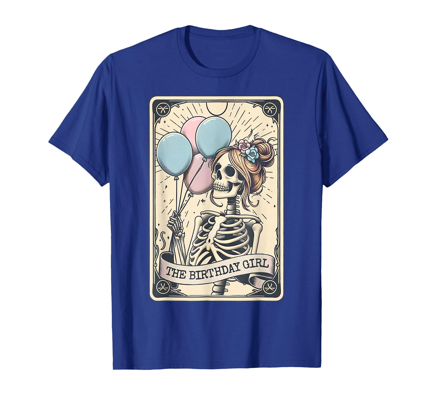 It's My Birthday Tarot Card, Funny Skeleton Birthday T-Shirt