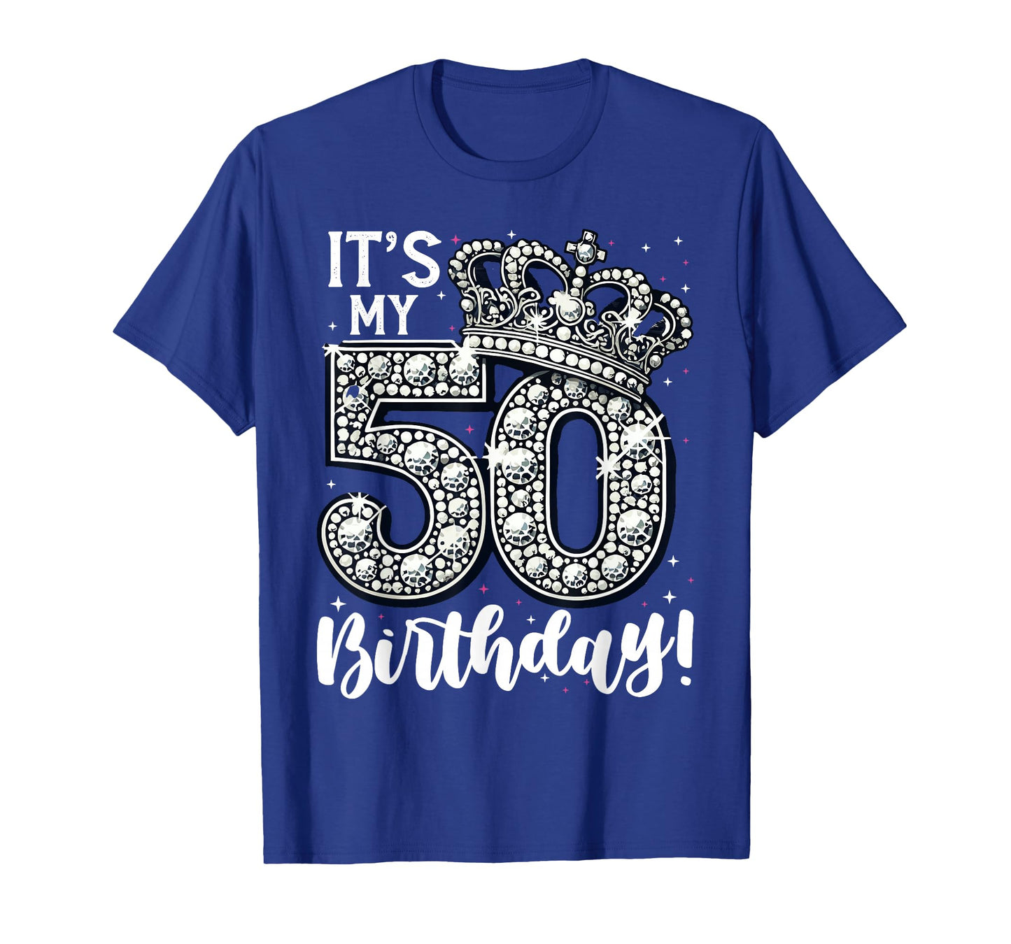 50 years old It's my Birthday Funny 50th Birthday Women T-Shirt