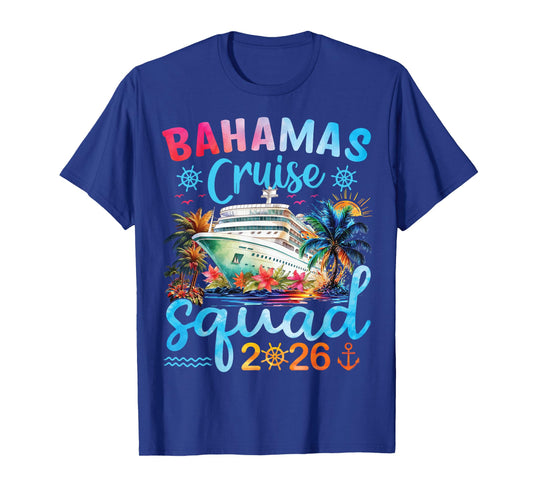 Bahamas Cruise Squad 2026 Cruising Together Family Matching T-Shirt