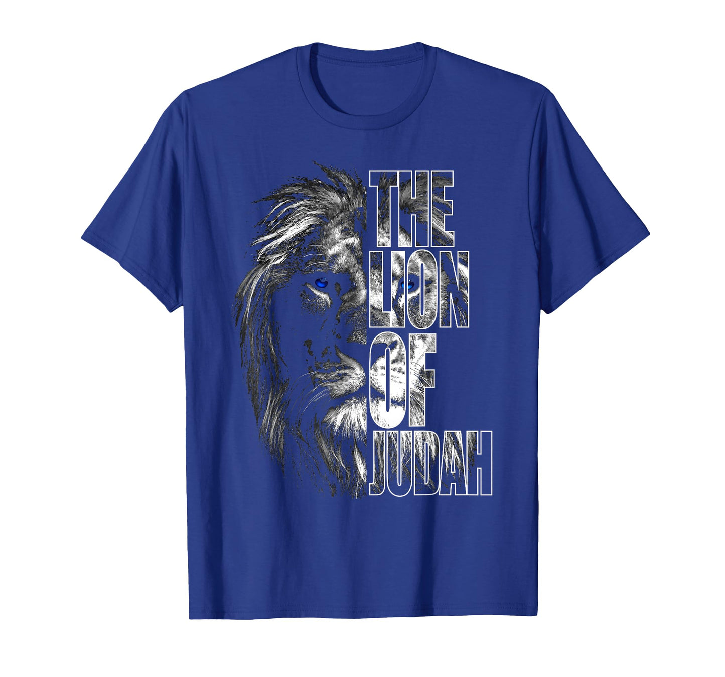 Lion of Judah Jesus Christian Faith Over Fear T-Shirt