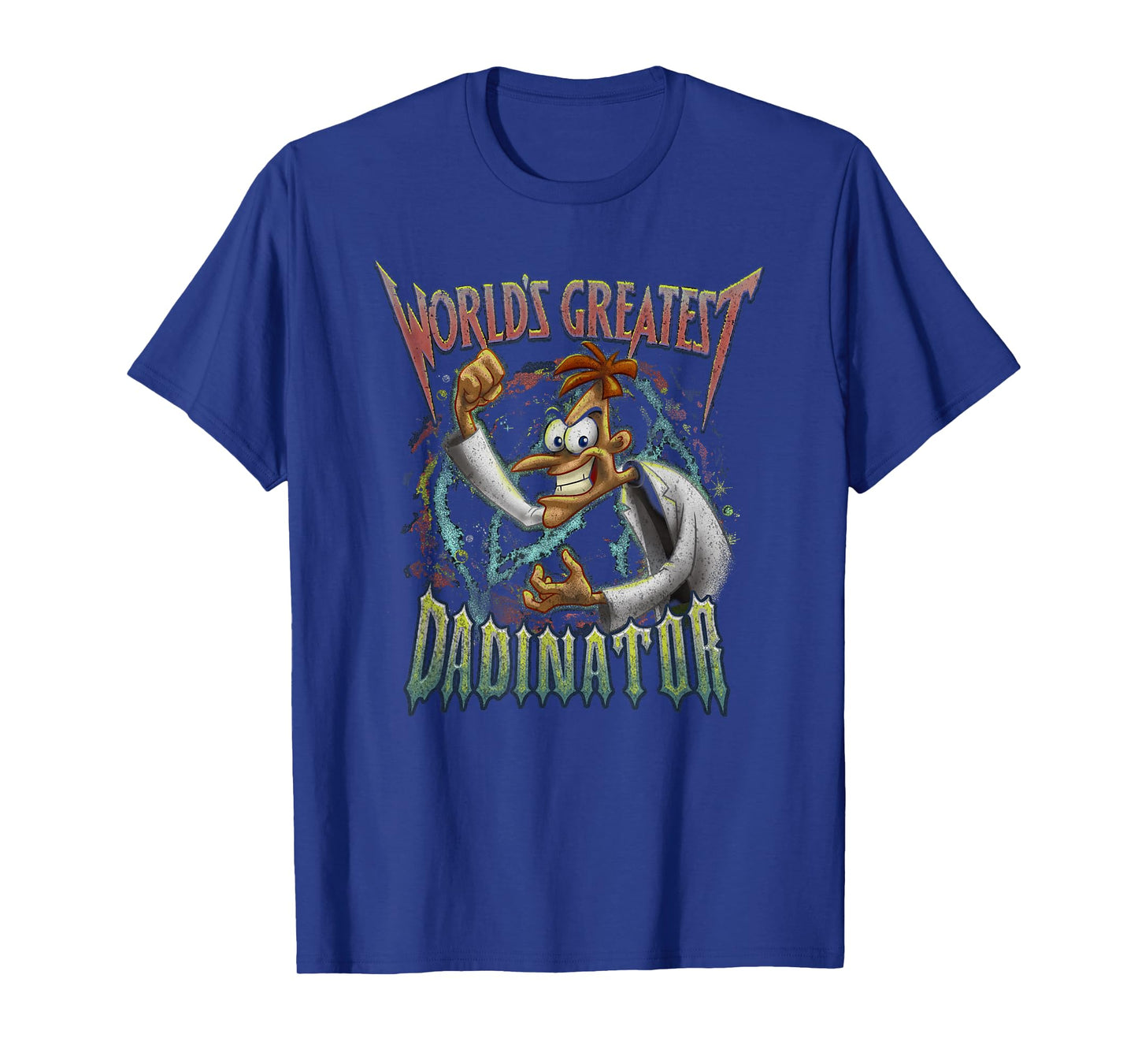 Disney Phineas And Ferb Father's Day Doofenshmirtz Dadinator T-Shirt