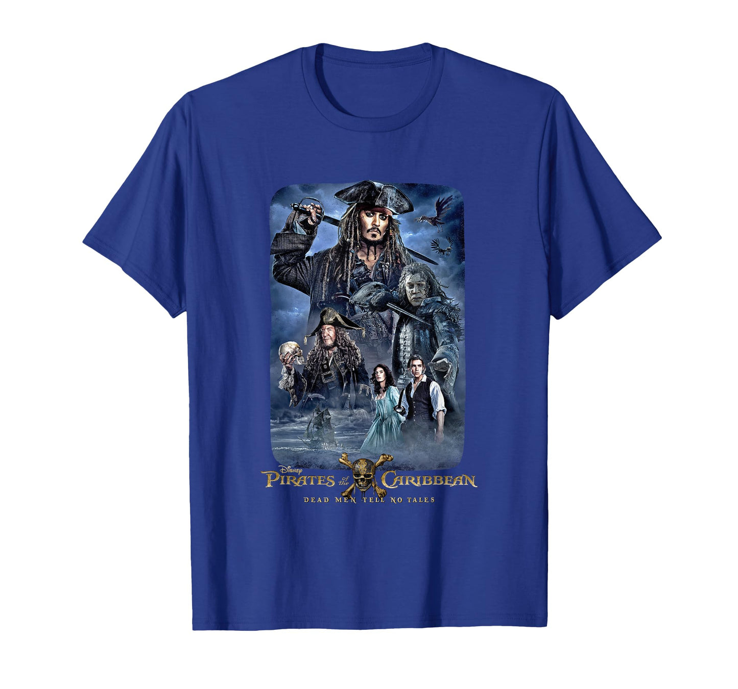 Disney Pirates of the Caribbean Tell No Tales Poster T-Shirt