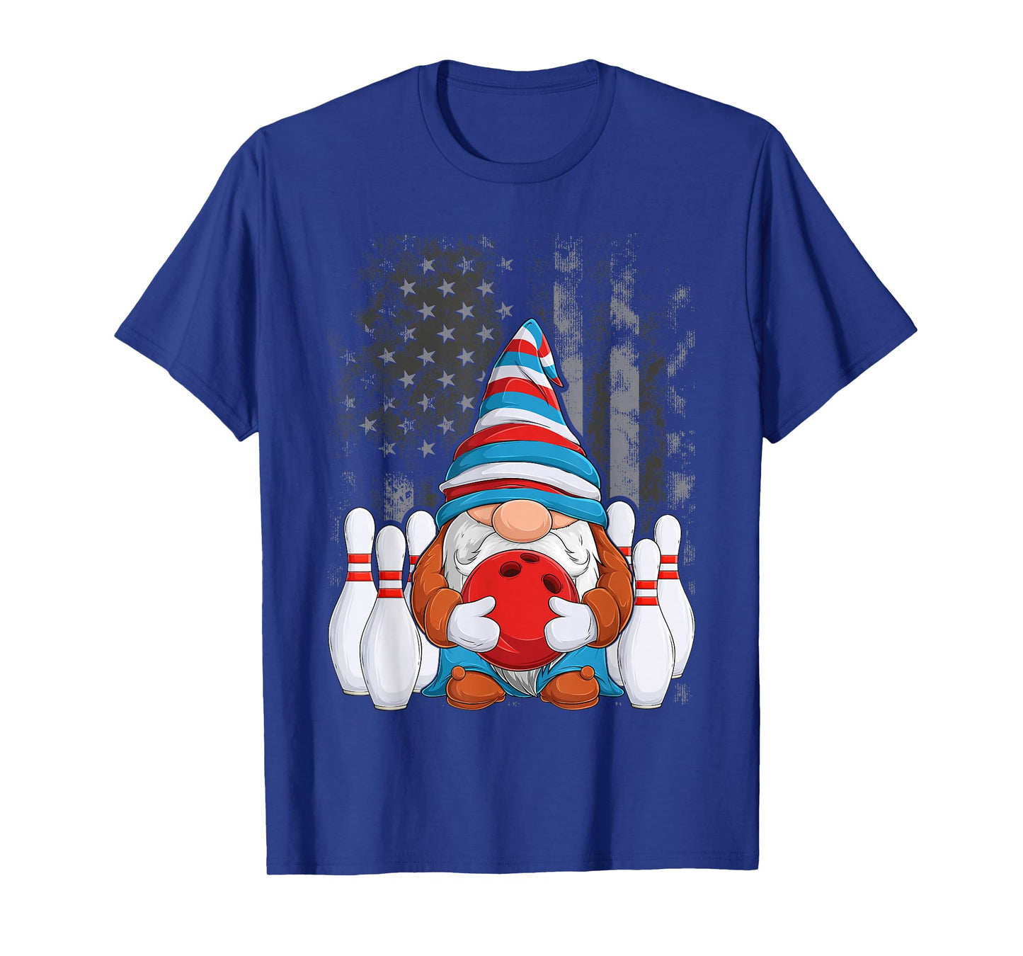 Bowling Gnome Bowling Gnomes Funny Gnome Bowling T-Shirt