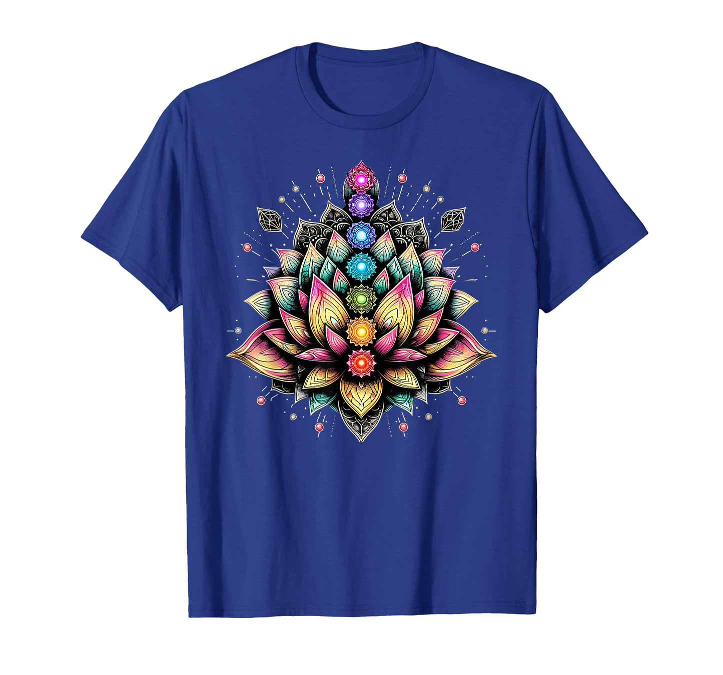 Chakra Lotus Flower Spiritual Yoga Lover T-Shirt