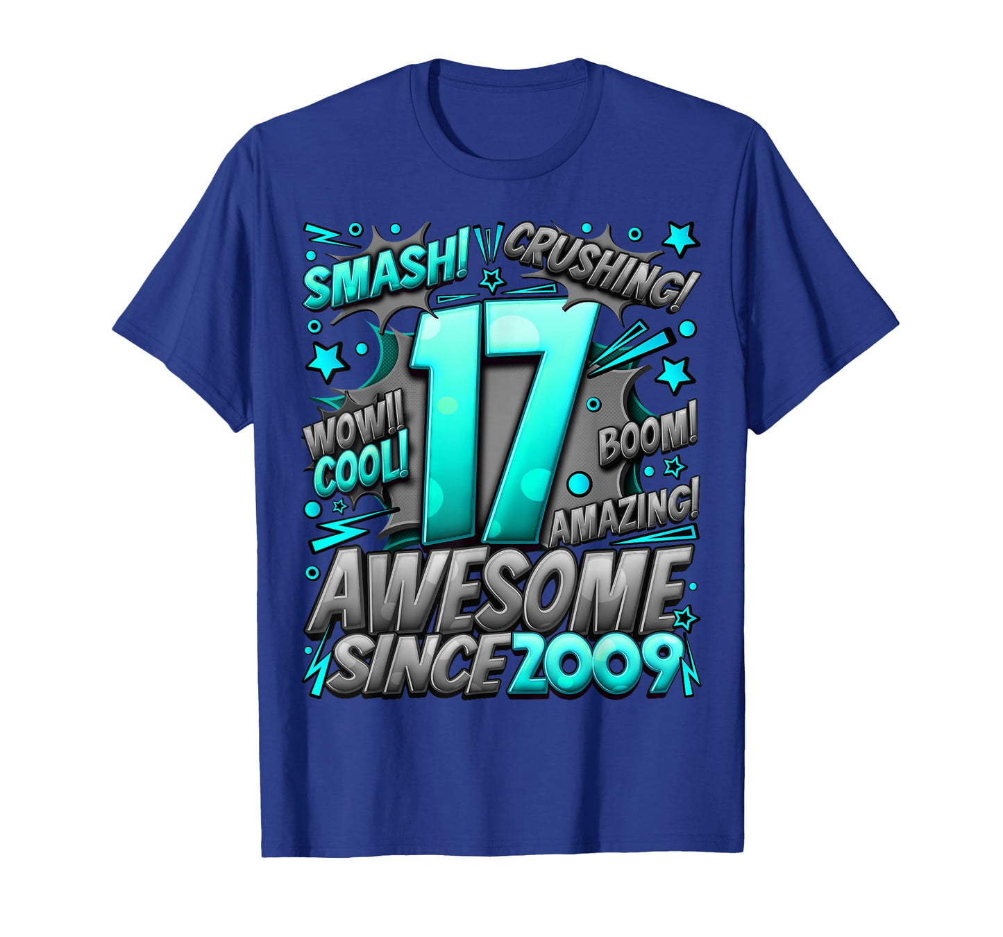 17 Year Old Gifts for Boys 17th Birthday Boy 17 Year Old Boy T-Shirt