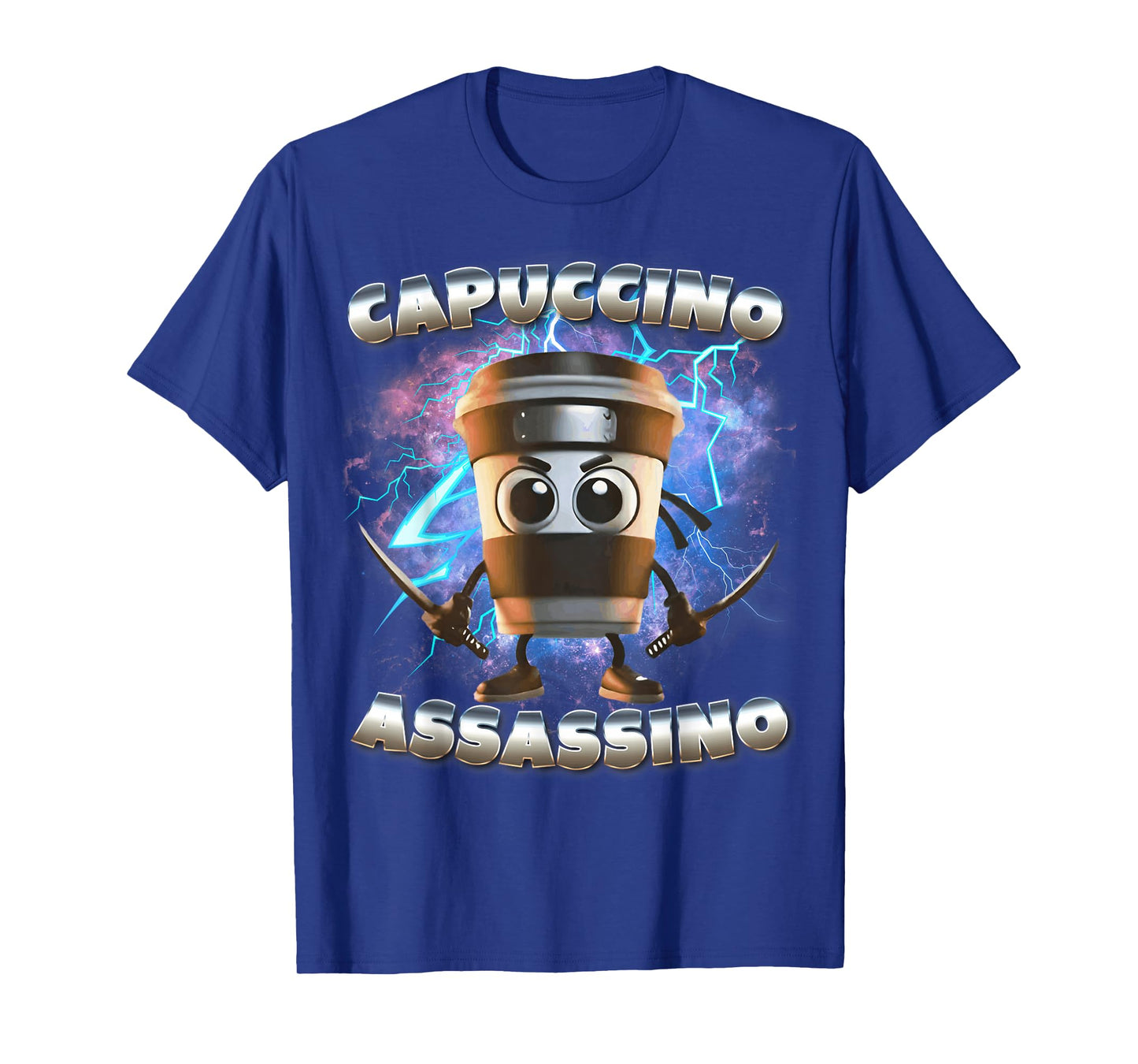 Cappuccino Assassino Italian Brainrot Memes Internet Meme T-Shirt