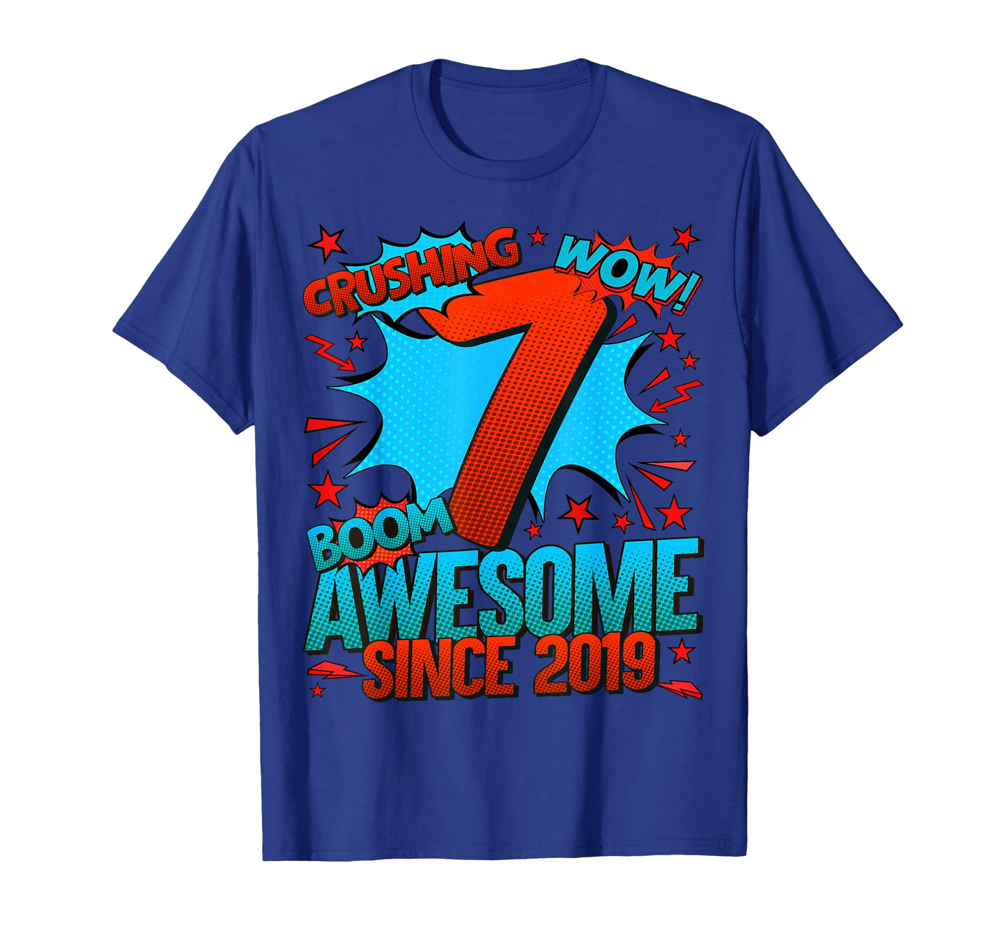 7 Year Old Gifts for Boys 7th Birthday Boy 7 Year Old Boy T-Shirt