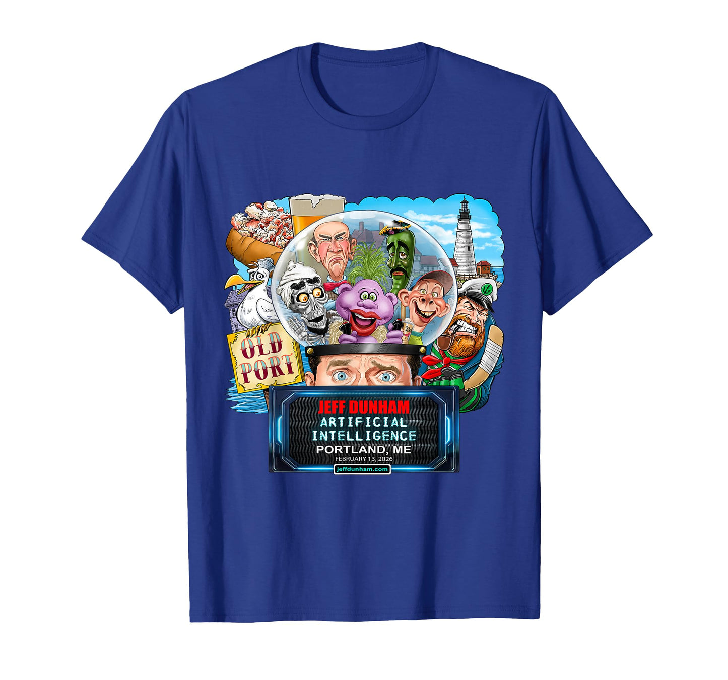 Jeff Dunham Portland, ME (2026) T-Shirt