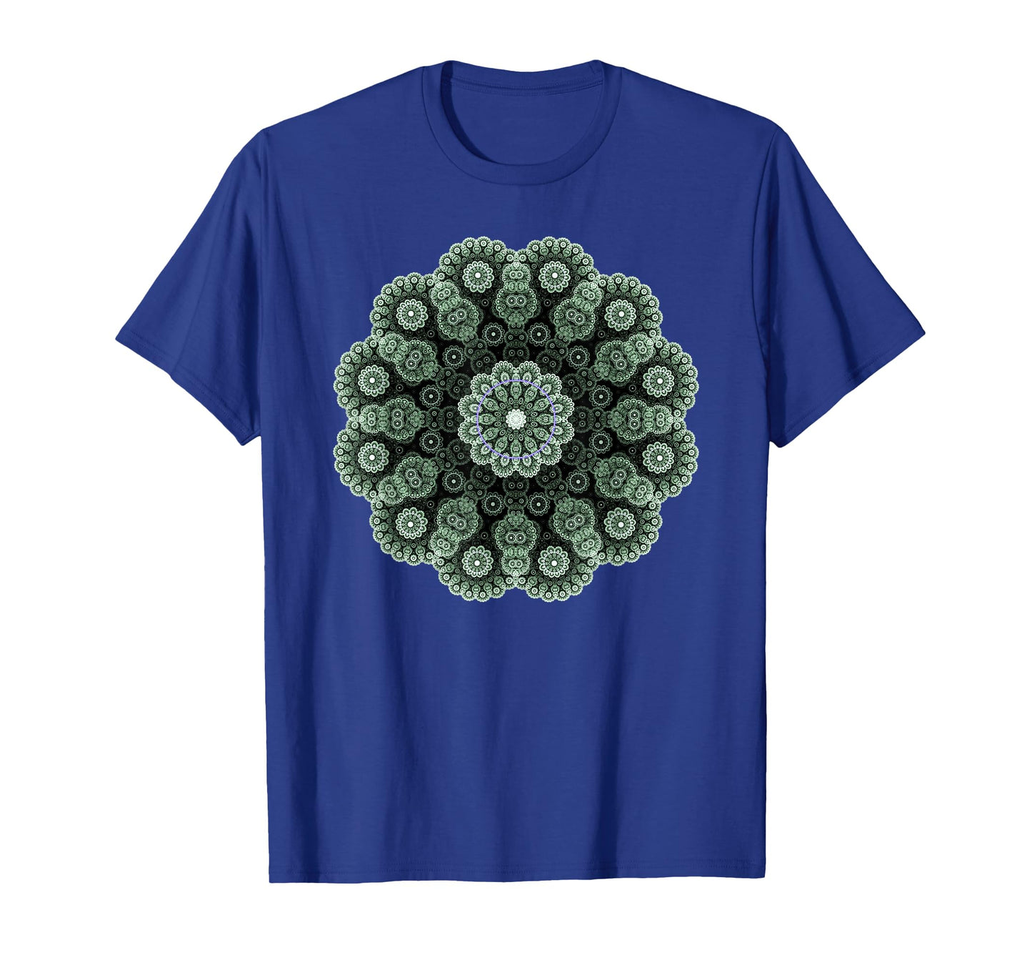 Mandala Sacred Geometry Prana Art Yoga Mantra Om Good Vibe T-Shirt