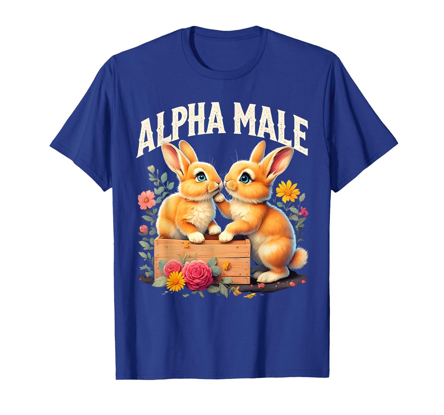 Funny Rabbit Alpha Cute Meme Male Men or Women T-Shirt