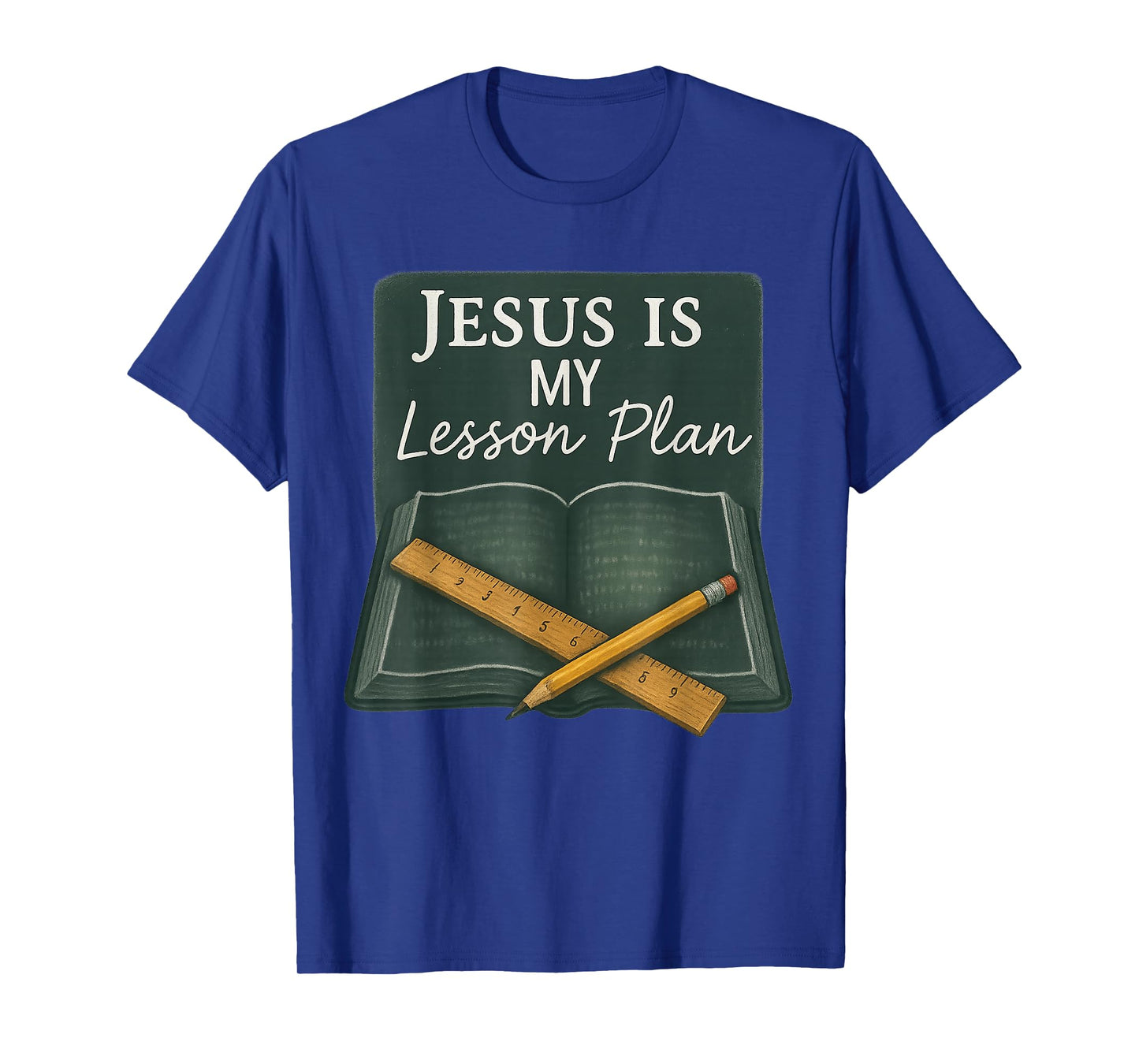 Jesus is My Lesson Plan Christian Teacher Faith T-Shirt