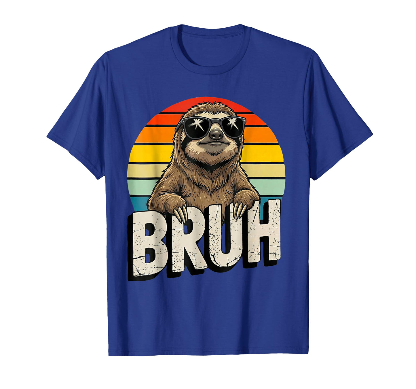 Funny Sloth Gifts Graphic Meme Lover Bruh Sloth Lovers T-Shirt