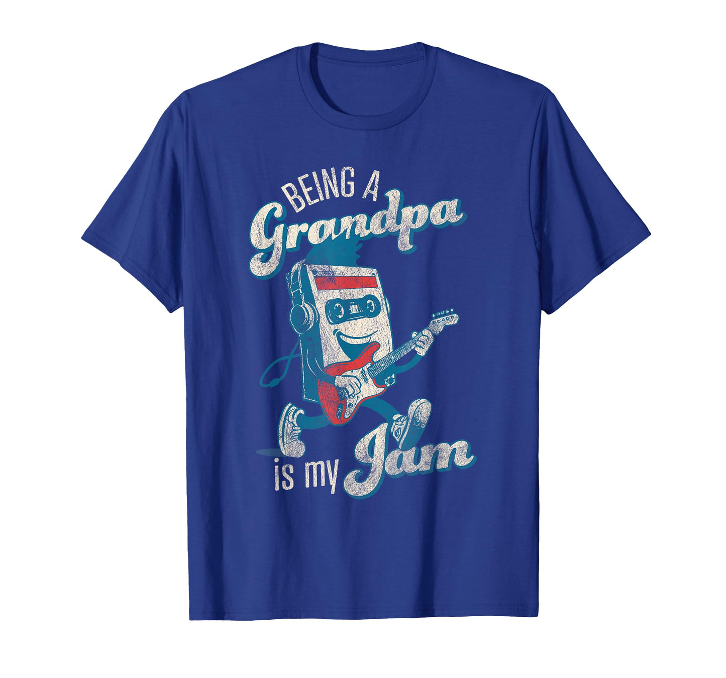 Funny Retro Grandfather Being a Grandpa is My Jam T-Shirt