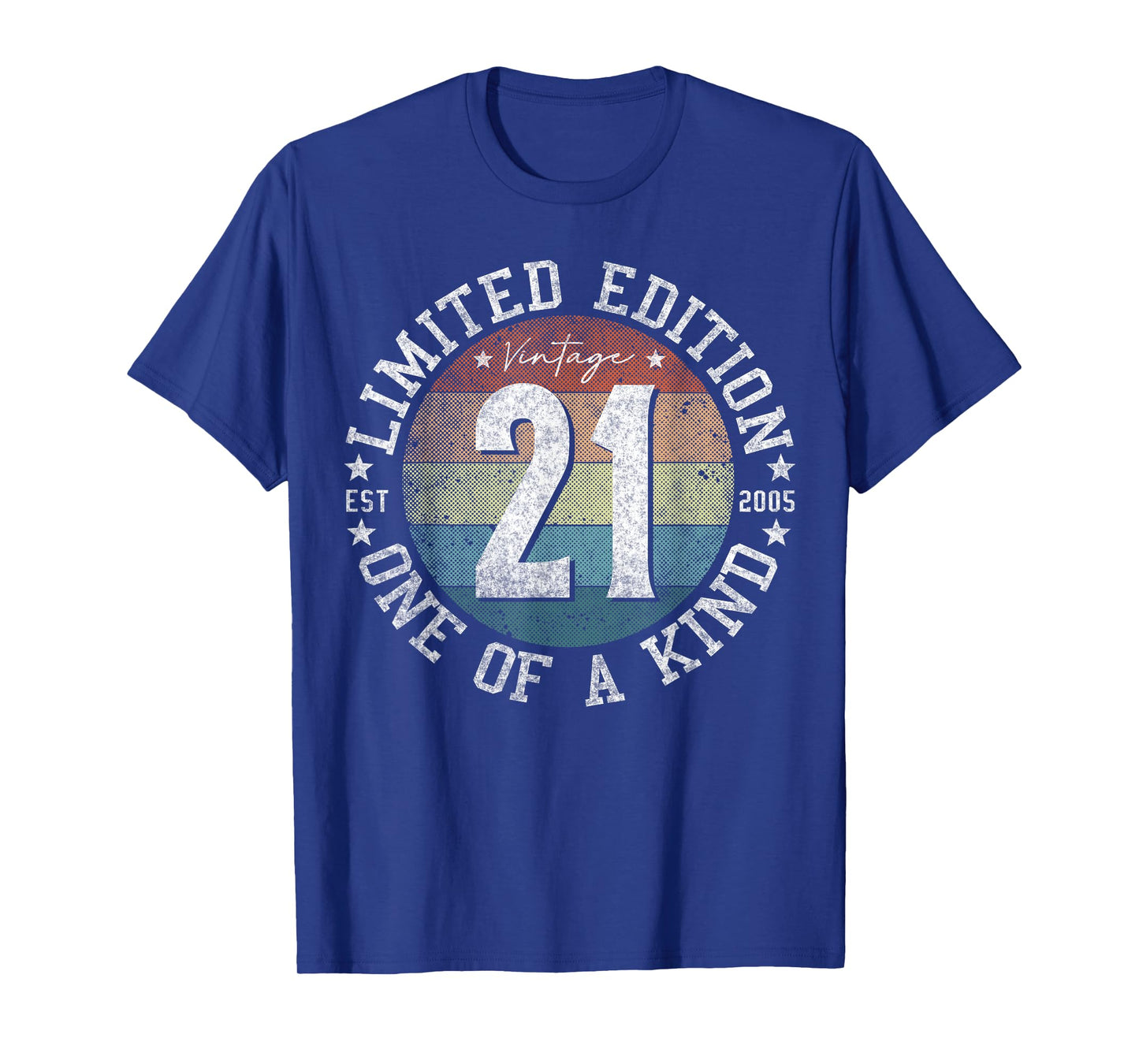 21 Year Old Gifts Vintage 2005 Limited Edition 21st Birthday T-Shirt