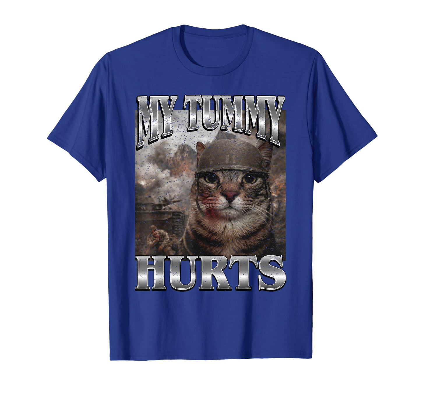 My Tummy Hurts Funny Cat Meme Bootleg T-Shirt