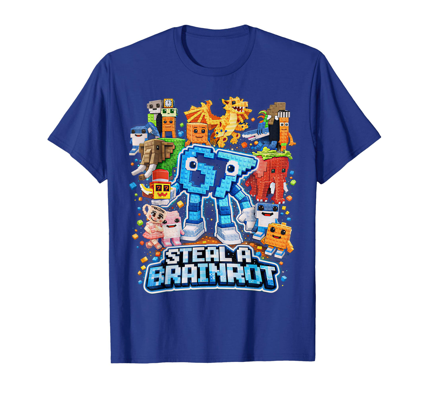 Six Seven 67 Steal a Brainrot Meme Funny Gifts for Kids Boys T-Shirt