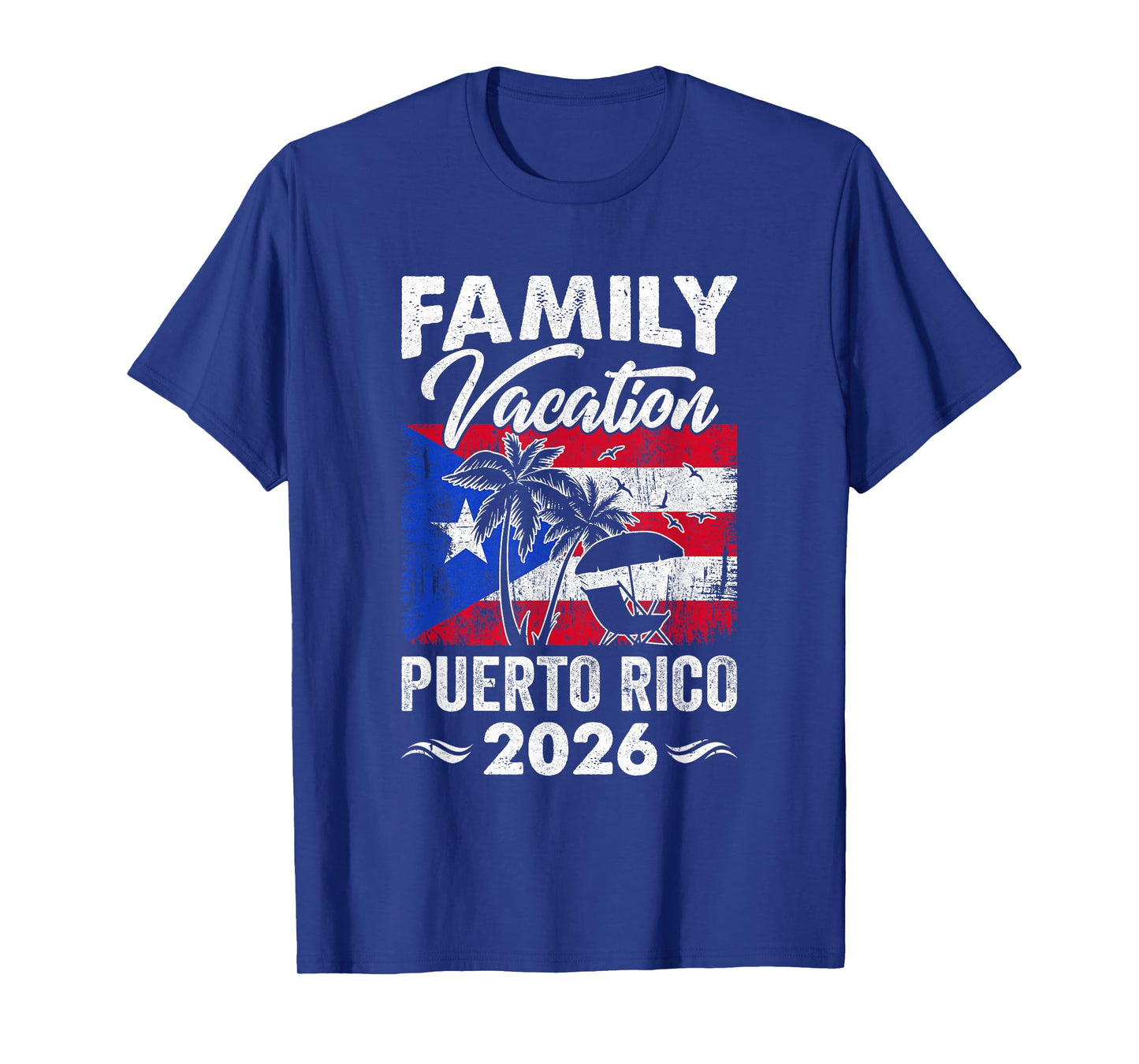 Family Vacation Puerto Rico 2026 Beach Summer Vacation T-Shirt